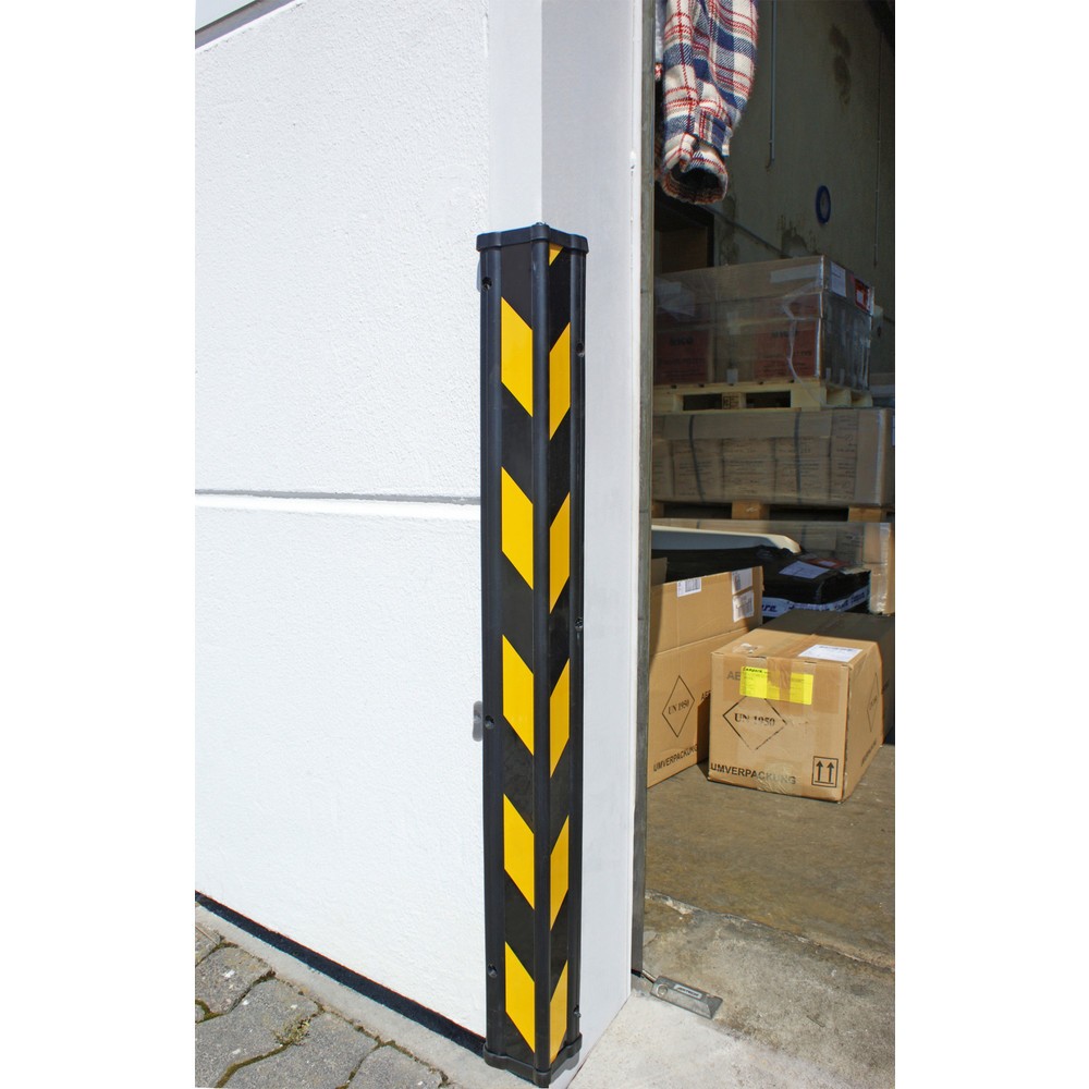 Zdjęcie produktu nr 5: A.M.P.E.R.E. Ochrona przed uderzeniami do krawędzi, kształt kątowy, do montażu, wys. x dł. 84 x 900 mm