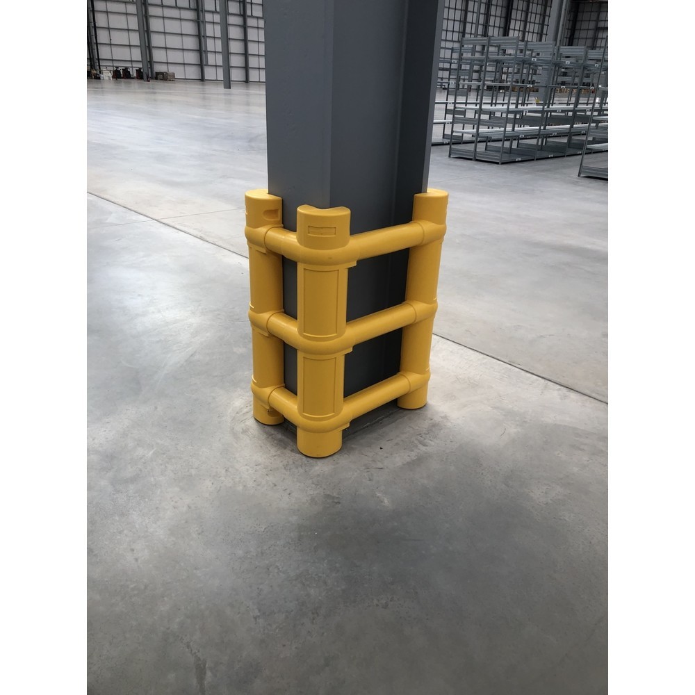 Zdjęcie produktu nr 2: A.M.P.E.R.E. Uniwersalne zabezpieczenie przed kolizją do słupów Rack Mammut® do docinania na wymiar, wysokość 1000 mm, do słupów o wymiarach szer. x gł. 200 x 200 mm