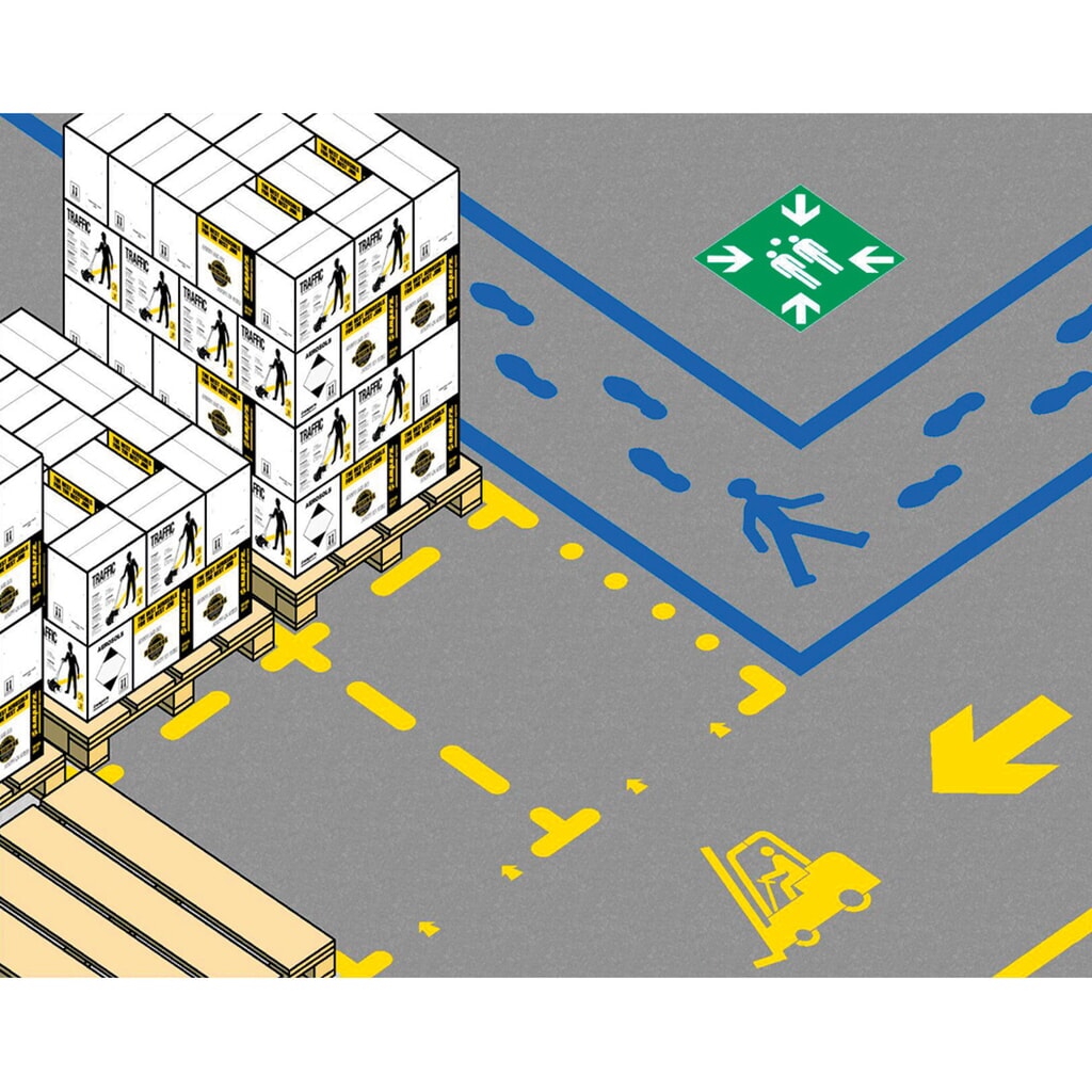 A.M.P.E.R.E. Zestaw szablonów do oznaczania miejsc parkingowych Zdjęcie produktu nr 2: A.M.P.E.R.E. Zestaw szablonów do oznaczania miejsc parkingowych