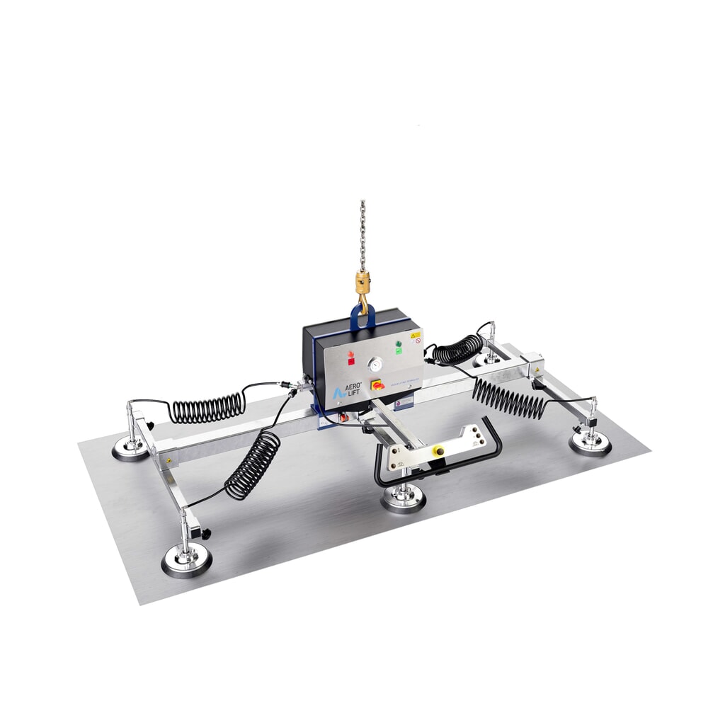 AERO-LIFT® podnośnik próżniowy ADVANCE, z 6 przyssawkami, udźwig 150 kg Zdjęcie produktu nr 2: AERO-LIFT® podnośnik próżniowy ADVANCE, z 6 przyssawkami, udźwig 150 kg
