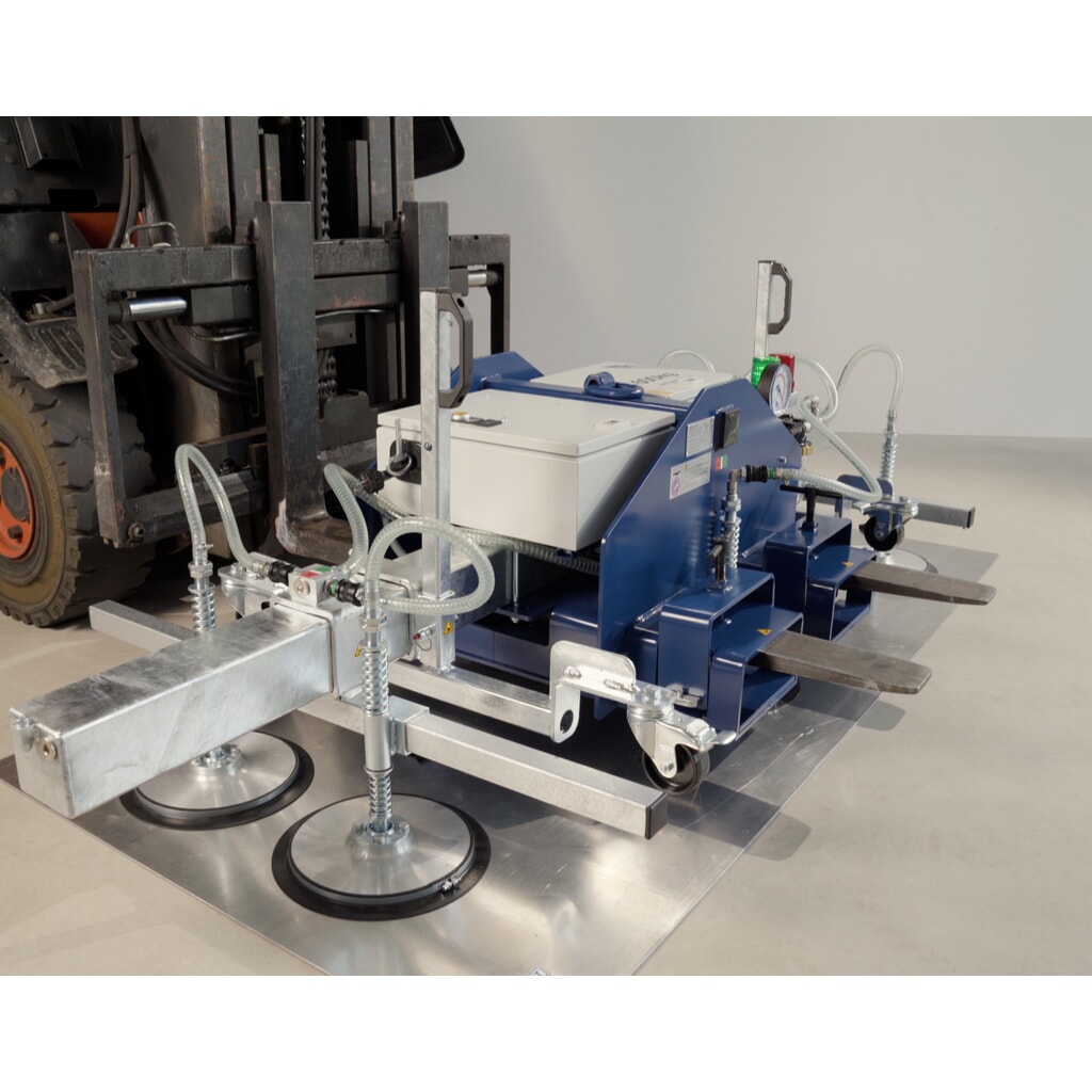AERO-LIFT® Podnośnik próżniowy AERO-SELECT, z 4 przyssawkami, udźwig 150 kg, długość poprzeczki 2000 mm Zdjęcie produktu nr 6: AERO-LIFT® Podnośnik próżniowy AERO-SELECT, z 4 przyssawkami, udźwig 150 kg, długość poprzeczki 2000 mm