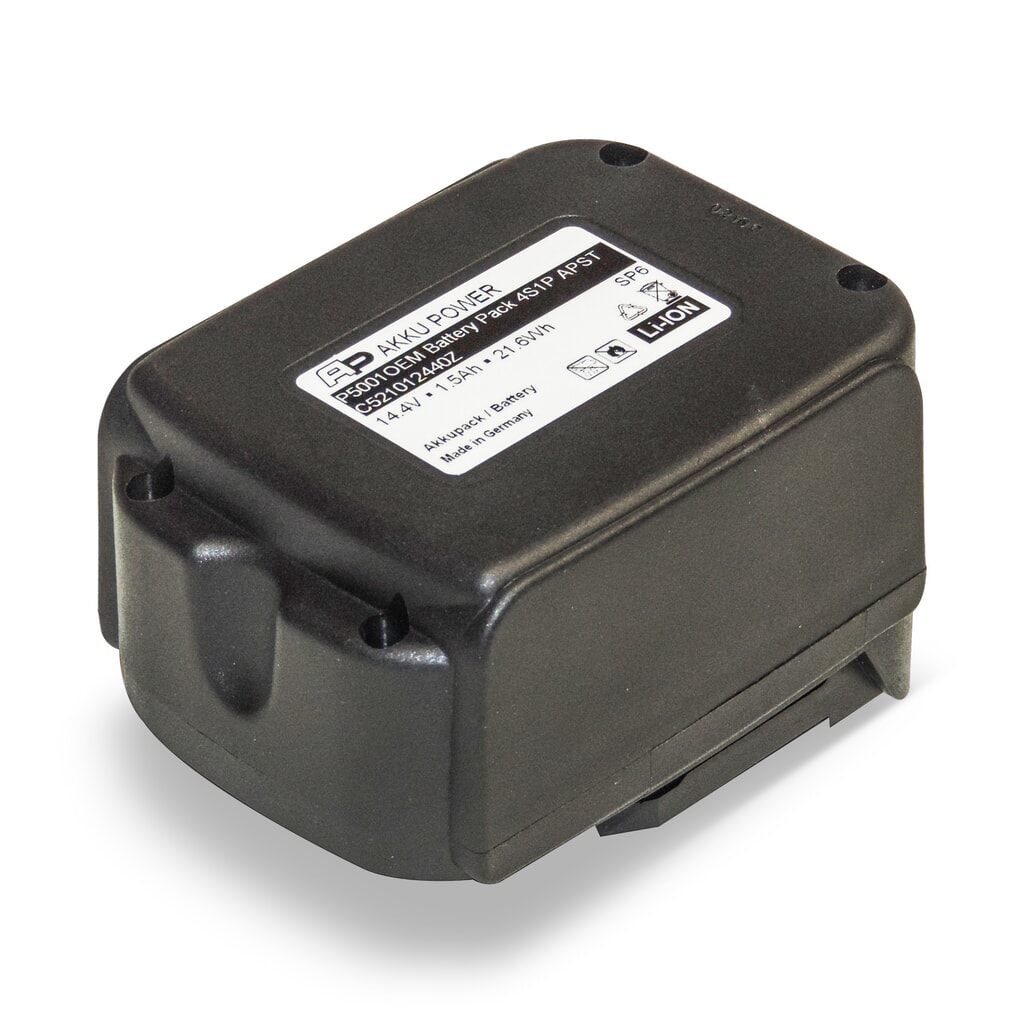 Akumulator do akumulatorowego paskowacza Steinbock® AR 275 Pro, 14,4 V Zdjęcie produktu: Akumulator do akumulatorowego paskowacza Steinbock® AR 275 Pro, 14,4 V