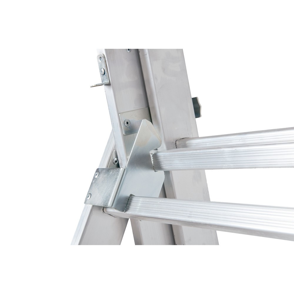 Zdjęcie produktu nr 4: Aluminiowa drabina przesuwna BASIC 3 w 1, wysokość robocza 4,86 m