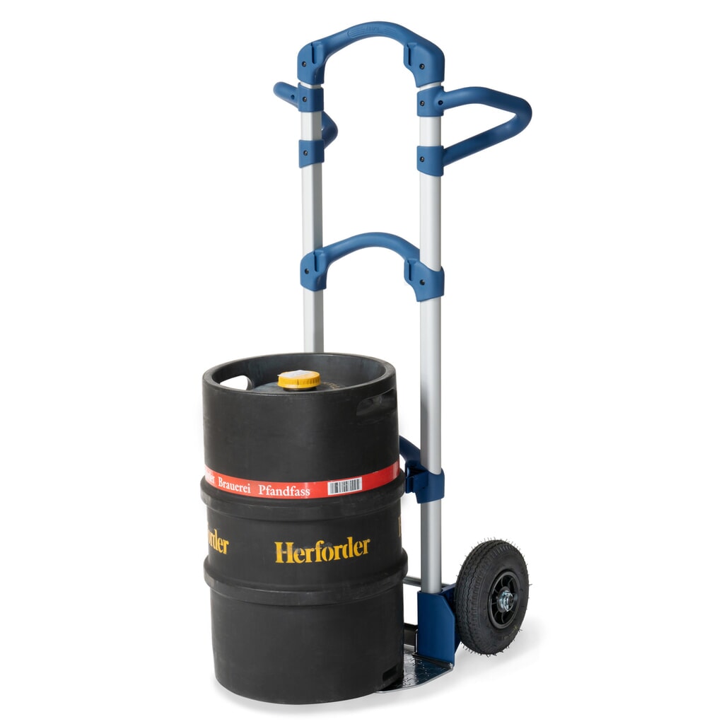 Składany aluminiowy wózek transportowy fetra® Wuppi, udźwig 200 kg, szufla szer. x gł. 425 x 165 mm Zdjęcie produktu nr 5: Składany aluminiowy wózek transportowy fetra® Wuppi, udźwig 200 kg, szufla szer. x gł. 425 x 165 mm