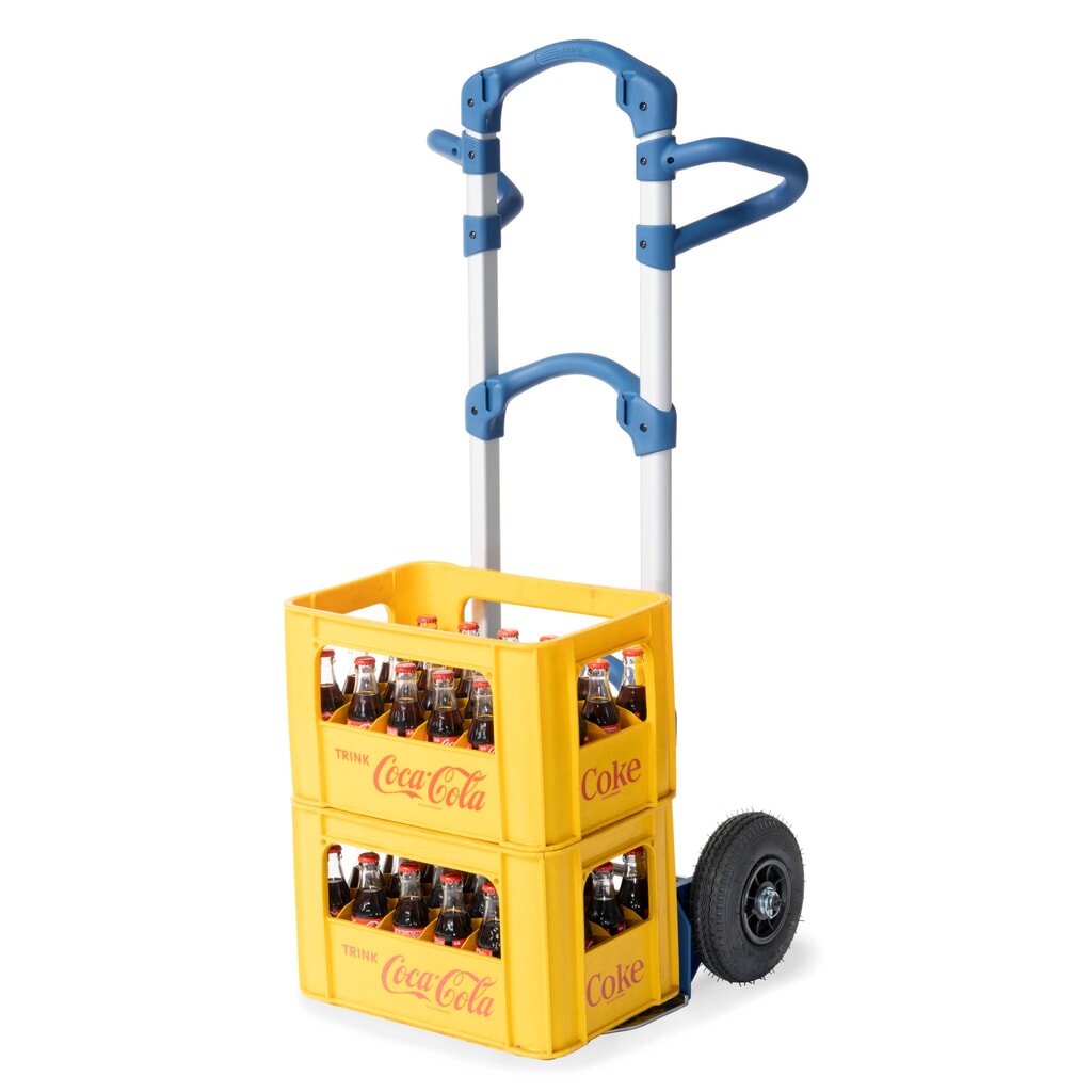 Zdjęcie produktu nr 10: Składany aluminiowy wózek transportowy fetra® Wuppi, udźwig 200 kg, szufla szer. x gł. 425 x 165 mm