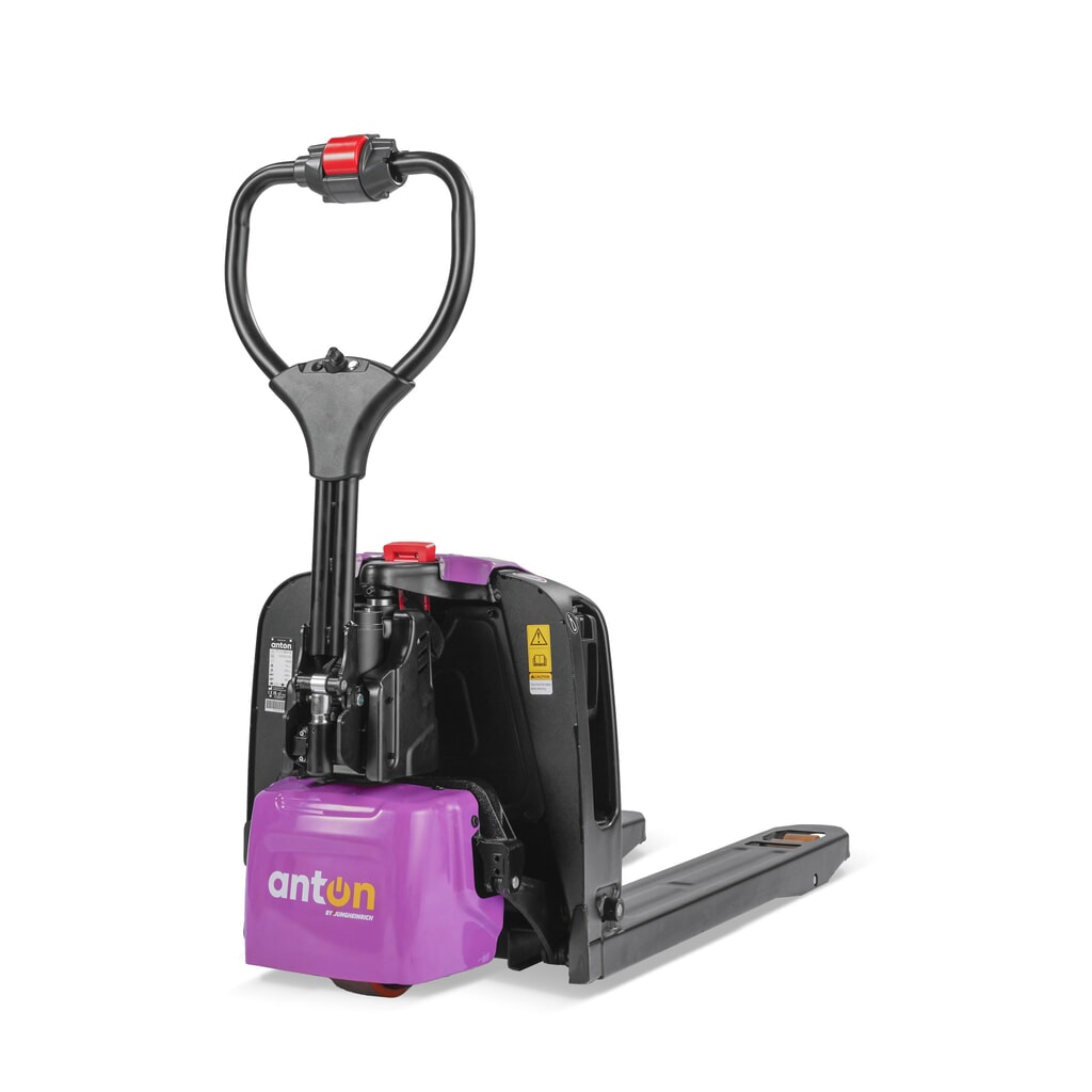 Zdjęcie produktu: AntOn by Jungheinrich elektryczny wózek paletowy PTL 1.5, udźwig 1500 kg, długość wideł 1.150 mm