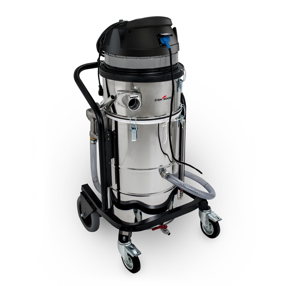 Obraz produktu: Steinbock® Öl- und Späne-Pumpsauger VS 2/90 SUB OIL, max. 2.600 W, 90 l, Edelstahl