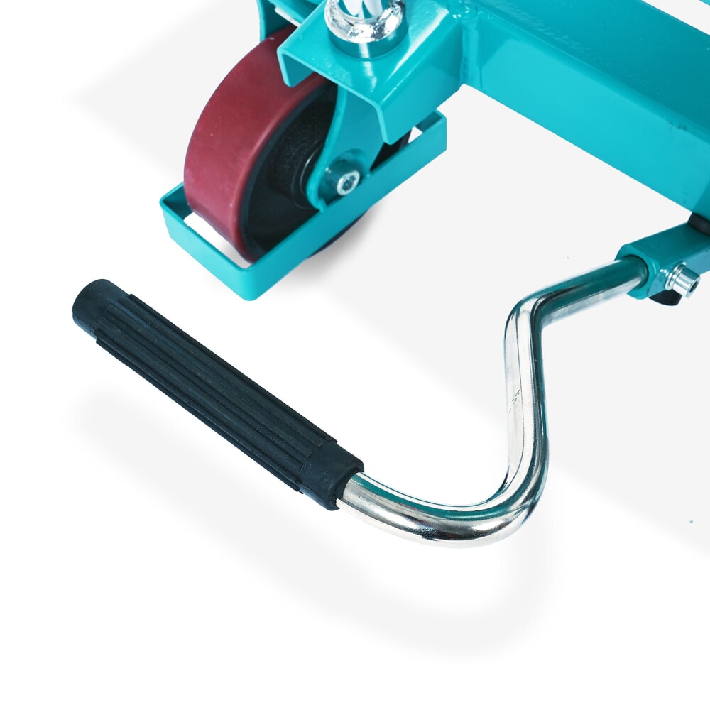 Zdjęcie produktu nr 6: Stół podnośny nożycowy Ameise®, stały uchwyt, udźwig 750 kg, wymiary blatu 1000 x 510 mm