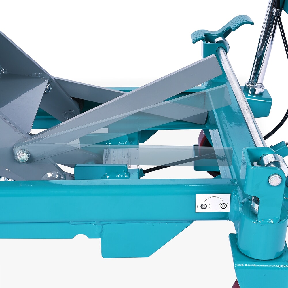 Zdjęcie produktu nr 16: Stół podnośny nożycowy Ameise®, stały uchwyt, udźwig 750 kg, wymiary blatu 1000 x 510 mm