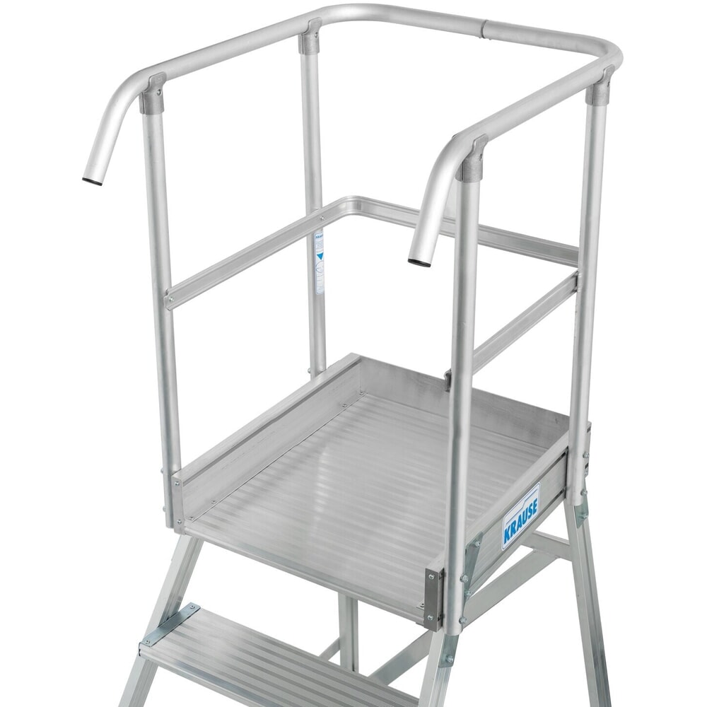Zdjęcie produktu nr 8: Drabina z podestem KRAUSE®, przejezdna, wysokość 1,20 m