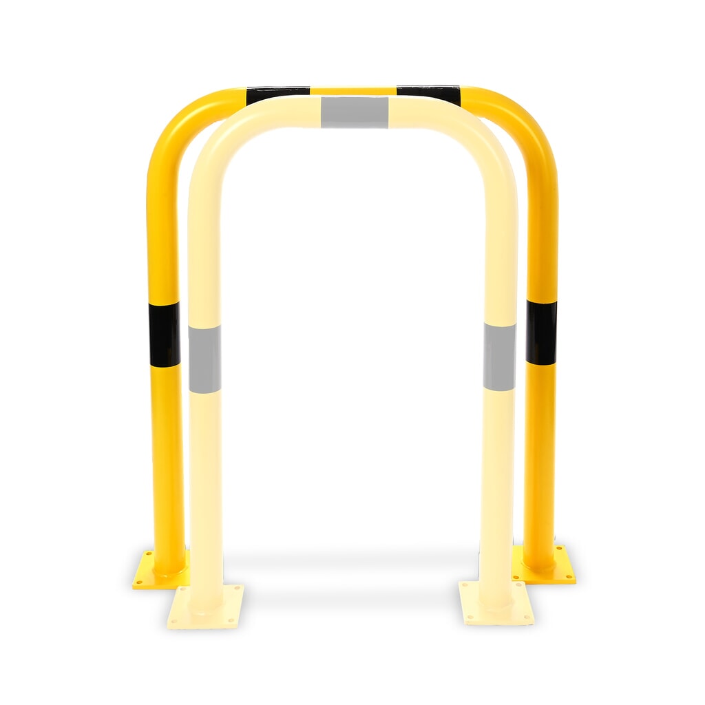 Zdjęcie produktu nr 2: Steinbock® kabłąk przeciwuderzeniowy, do zastosowań w pomieszczeniach, wys. x dł. 1200 x 1000 mm, Ø 76 mm