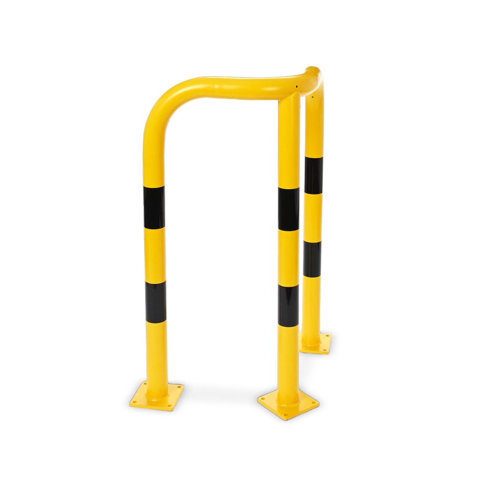 Zdjęcie produktu nr 2: Steinbock® narożny pałąk odbojowy, do zastosowań w pomieszczeniach, wys. x dł. 1200 x 600 mm, Ø 76 mm