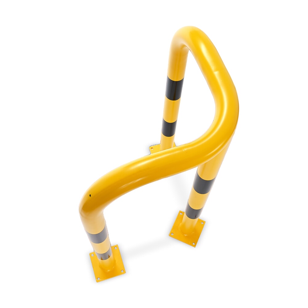 Zdjęcie produktu nr 3: Steinbock® narożny pałąk odbojowy, do zastosowań w pomieszczeniach, wys. x dł. 1200 x 600 mm, Ø 76 mm