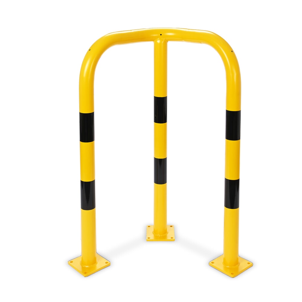 Zdjęcie produktu nr 5: Steinbock® narożny pałąk odbojowy, do zastosowań w pomieszczeniach, wys. x dł. 1200 x 600 mm, Ø 76 mm