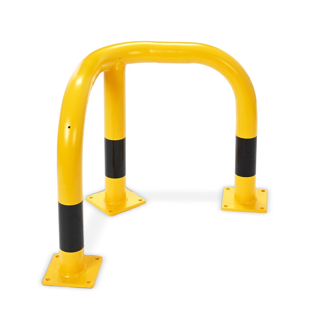 Zdjęcie produktu nr 2: Steinbock® narożny pałąk odbojowy, do zastosowań w pomieszczeniach, wys. x dł. 600 x 600 mm, Ø 76 mm