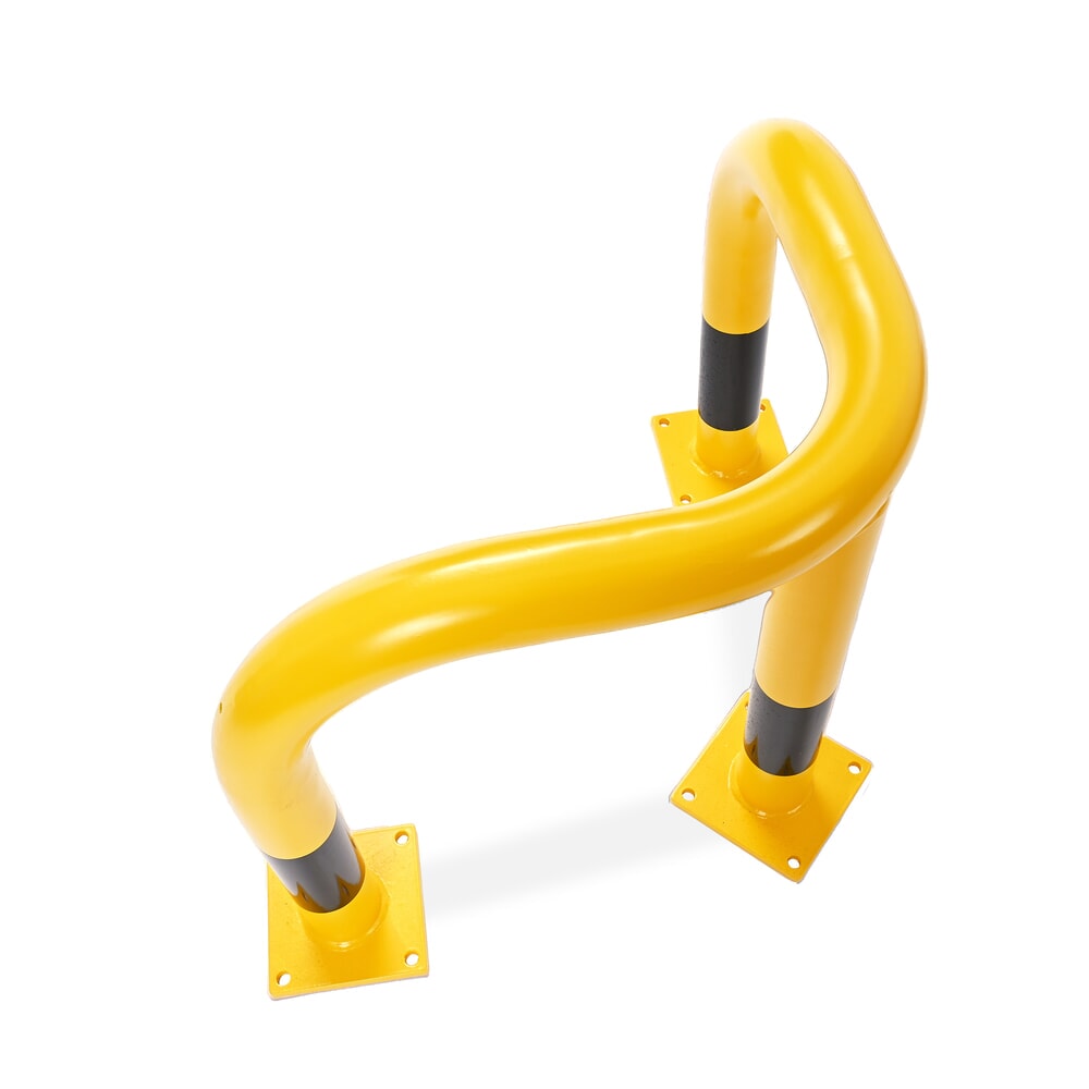 Zdjęcie produktu nr 4: Steinbock® narożny pałąk odbojowy, do zastosowań w pomieszczeniach, wys. x dł. 600 x 600 mm, Ø 76 mm