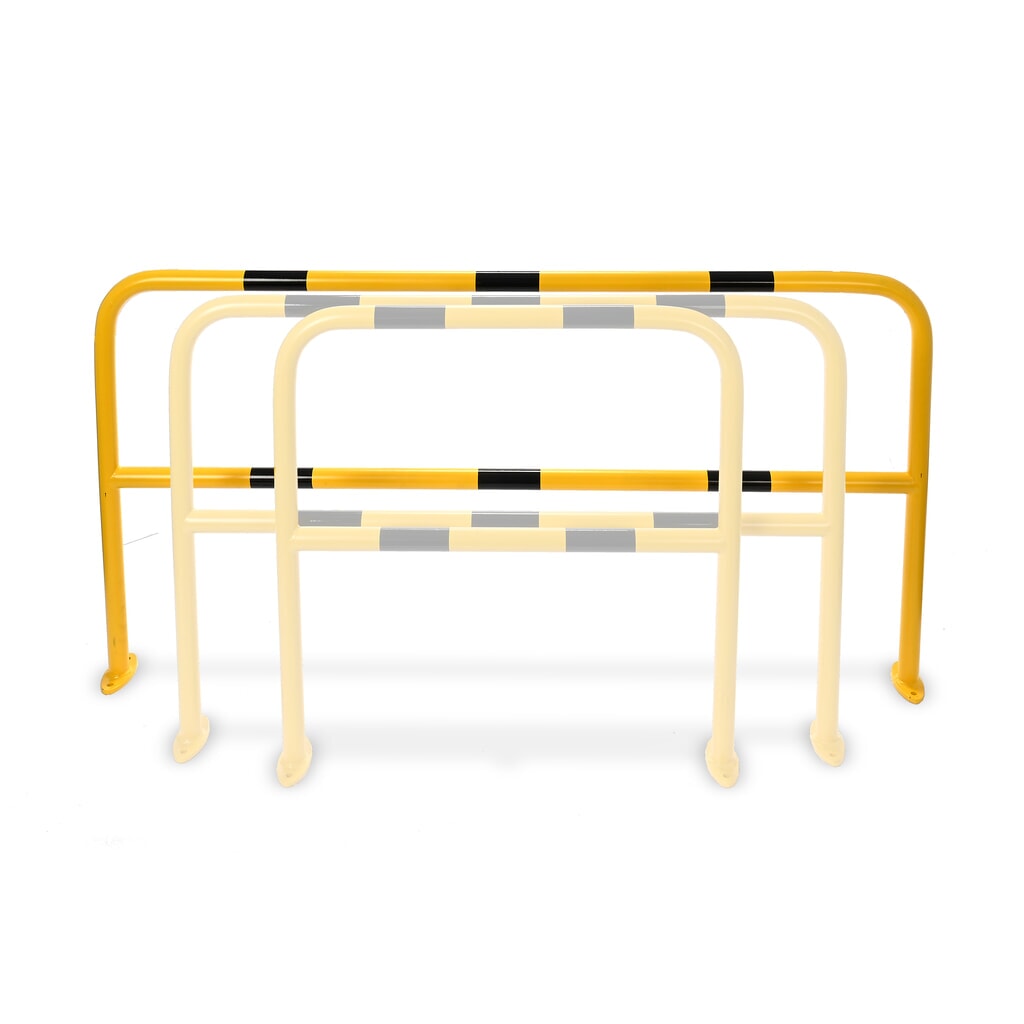 Steinbock® kabłąk ochronny, użytek wewnętrzny, wys. x dł. 1000 x 2000 mm, Ø 76 mm Zdjęcie produktu nr 8: Steinbock® kabłąk ochronny, użytek wewnętrzny, wys. x dł. 1000 x 2000 mm, Ø 76 mm