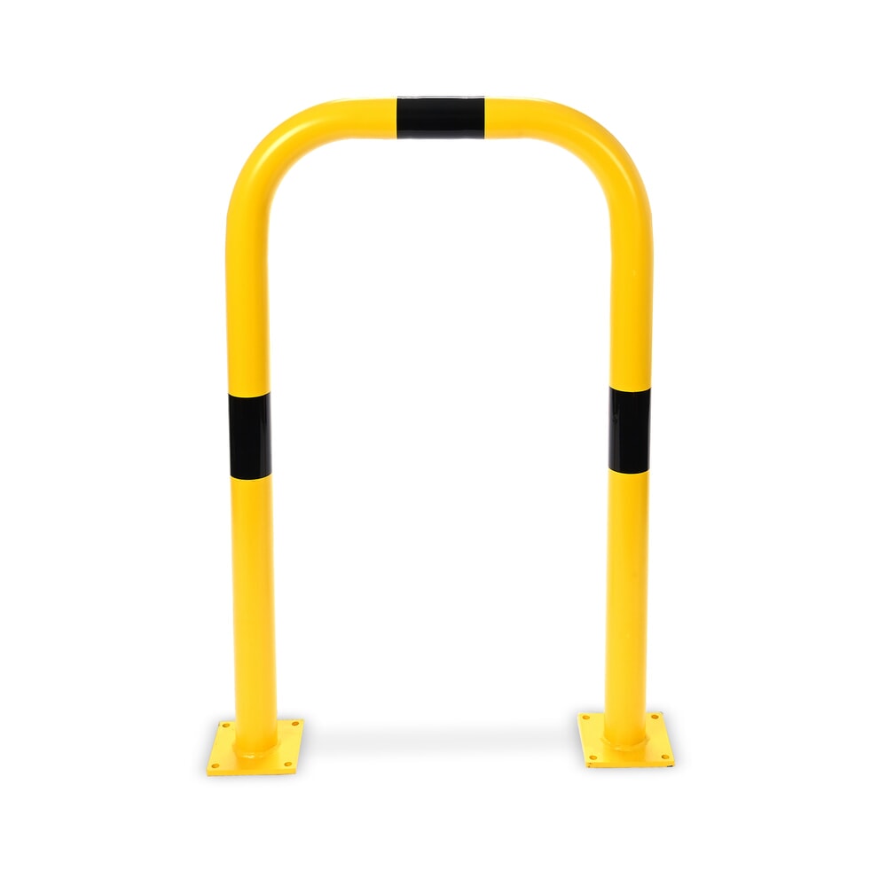 Zdjęcie produktu: Kabłąk przeciwuderzeniowy Steinbock®, do zastosowań w pomieszczeniach, wys. x dł. 1200 x 750 mm, Ø 76 mm