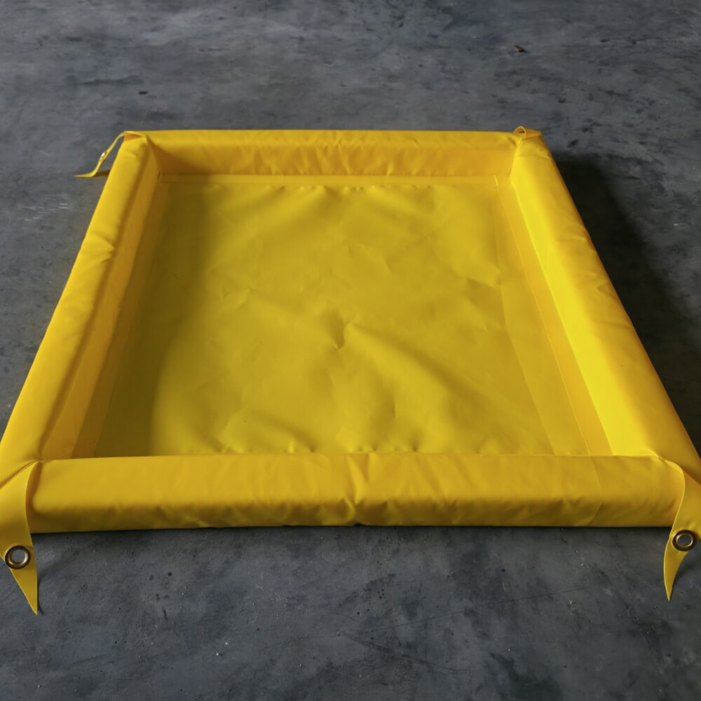 Zdjęcie produktu: Składana wanna wychwytowa Steinbock® Light z PCW, wys. x szer. x gł. 203 x 1200 x 2400 mm, pojemność 602 l