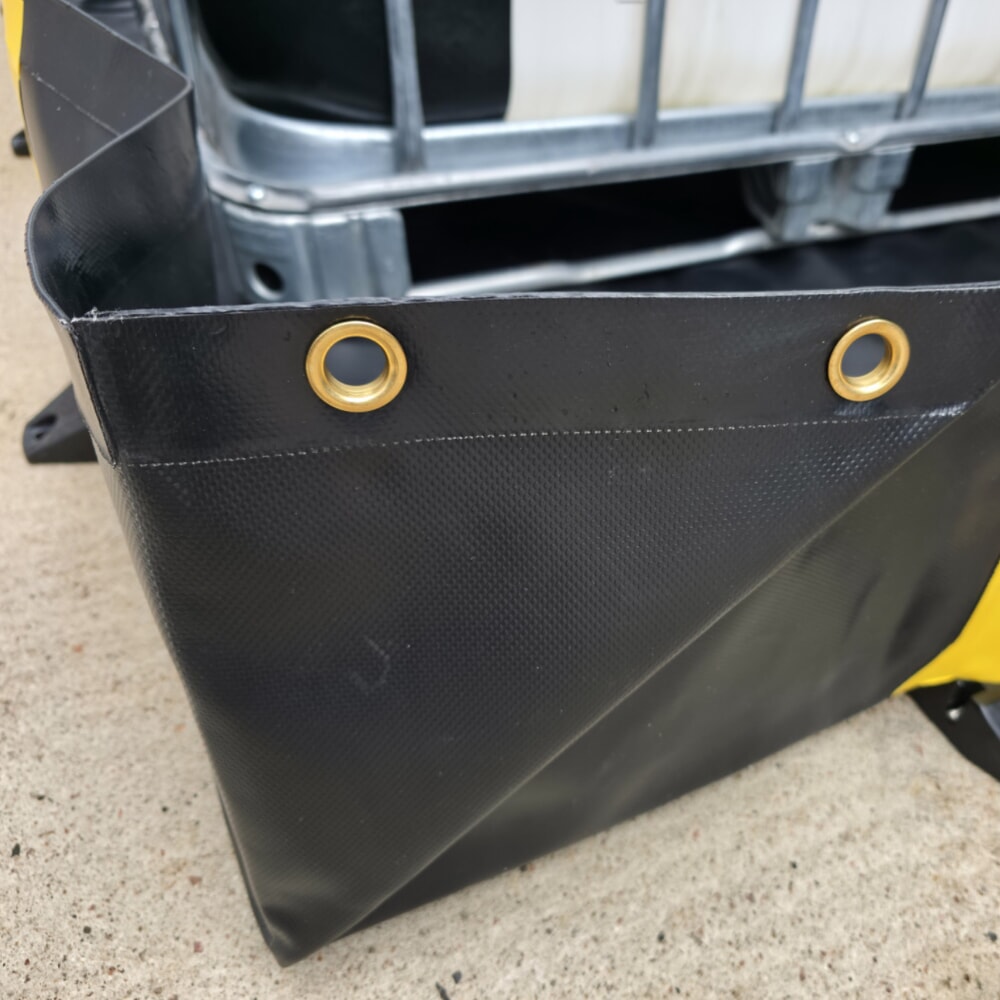 Zdjęcie produktu nr 3: Składana wanna wychwytowa Steinbock® Ultra z PCW, wys. x szer. x gł. 305 x 6100 x 6100 mm, pojemność 11.318 l