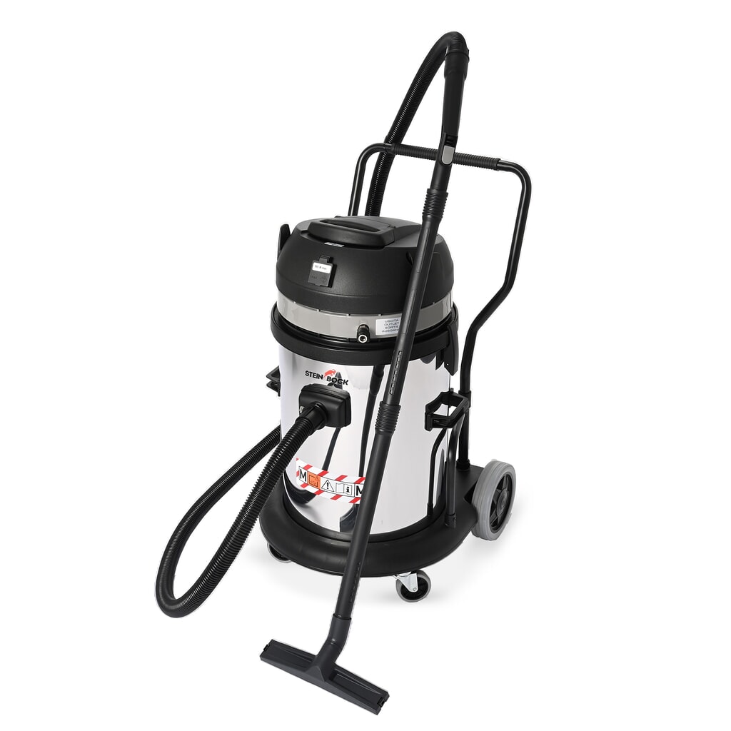 Zdjęcie produktu: Steinbock® odkurzacz przemysłowy, suchy, VS 2/62 M TC PN, klasa M, maks. 2400 W, 62 l, stal szlachetna