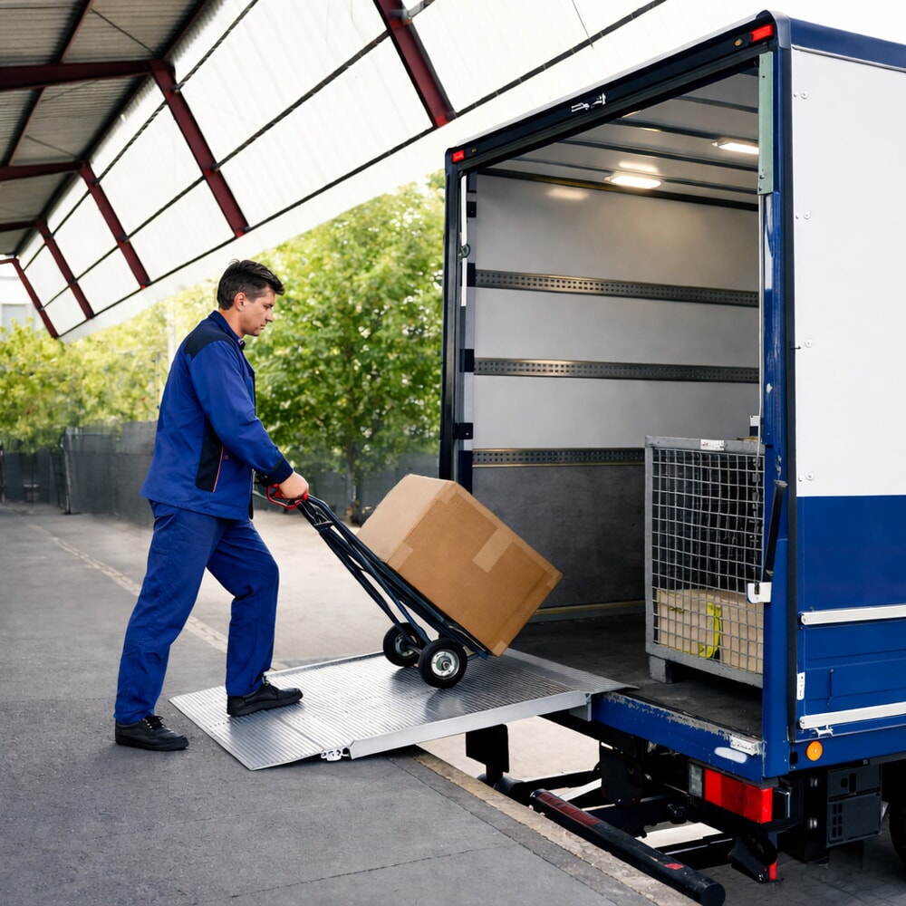 Zdjęcie produktu nr 6: Ciężki pomost najazdowy, nośność 4000 kg, szer. x dł. 1 250 x 1 235 mm