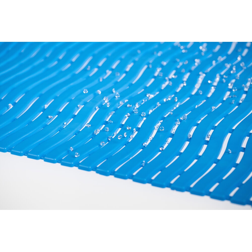 Zdjęcie produktu nr 3: Mata siatkowa Yoga Soft Step, PE, pojedyncza mata, szer. × gł. 600 × 900 mm, kolor niebieski