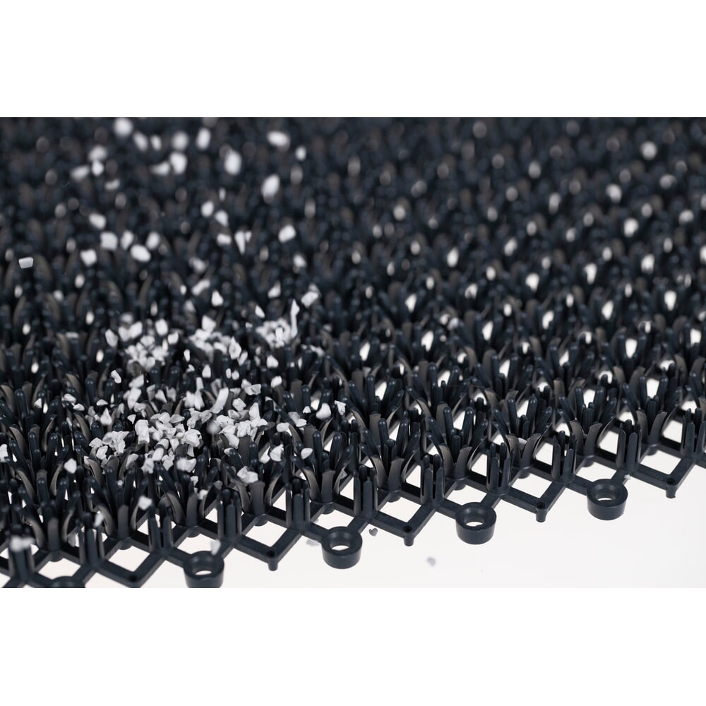Zdjęcie produktu nr 3: Mata podłogowa do zgrubnych zabrudzeń, PE, szerokość x głębokość 570 × 860 mm, kolor ciemnoszary