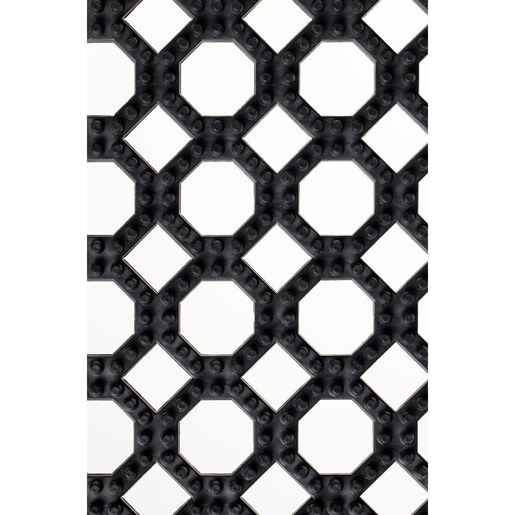 Mata przeciwzmęczeniowa Yoga Grip Ultra, profil plastra miodu, szer. × gł. 500 x 500 mm Zdjęcie produktu nr 3: Mata przeciwzmęczeniowa Yoga Grip Ultra, profil plastra miodu, szer. × gł. 500 x 500 mm