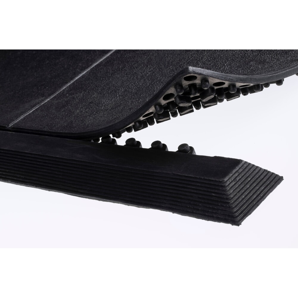 Zdjęcie produktu nr 1: Listwy z narożnikami do maty przeciwzmęczeniowej YOGA SOLID SPARK, męskie, czarne, 4 szt./op.