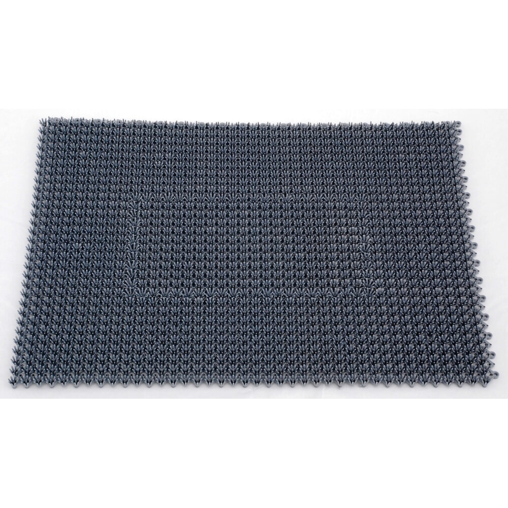 Zdjęcie produktu nr 1: Mata podłogowa do zgrubnych zabrudzeń, PE, szerokość x głębokość 570 × 860 mm, kolor ciemnoszary