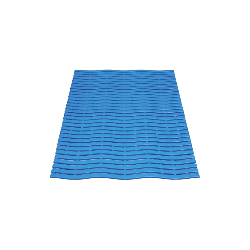 Zdjęcie produktu nr 1: Mata siatkowa Yoga Soft Step, PE, pojedyncza mata, szer. × gł. 600 × 900 mm, kolor niebieski
