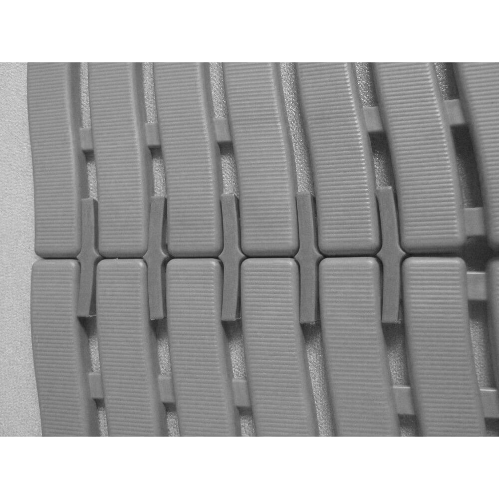 Zdjęcie produktu nr 3: Mata siatkowa Yoga Soft Step, PE, pojedyncza mata, szer. × gł. 600 × 900 mm, kolor szary