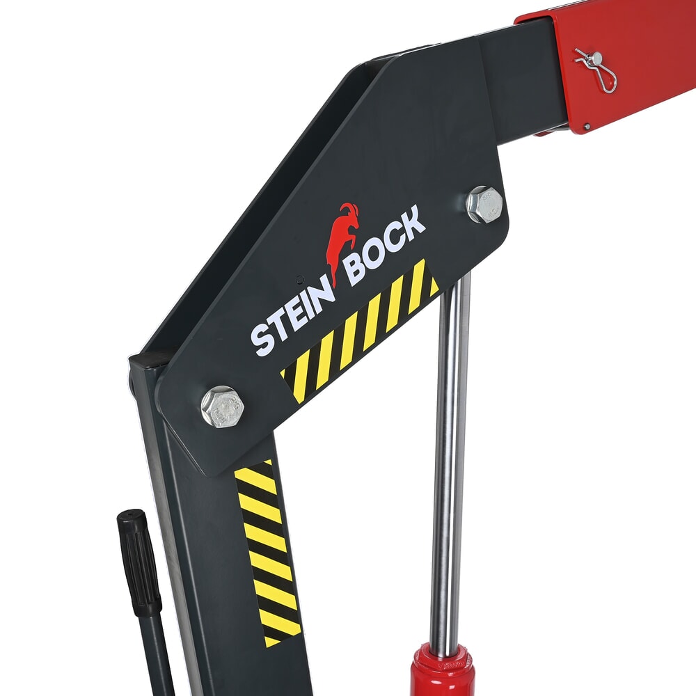 Zdjęcie produktu nr 9: Steinbock® Dźwig warsztatowy z rozstawioną ramą jezdną i funkcją szybkiego unoszenia, składany, udźwig 1500 - 2000 kg