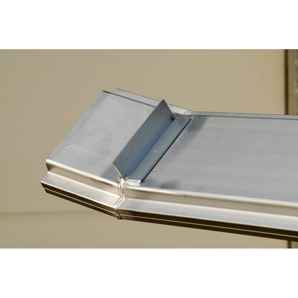Zdjęcie produktu nr 10: Szyny przeładunkowe Universal, z krawędzią ochronną, nośność 600 kg/para, szer. x dł. 150 x 1 500 mm