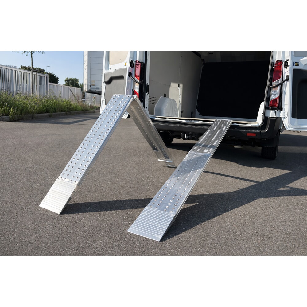 Zdjęcie produktu nr 4: Szyny przeładunkowe, składane, nośność 750 kg/para, szer. x dł. 400 x 2 535 mm