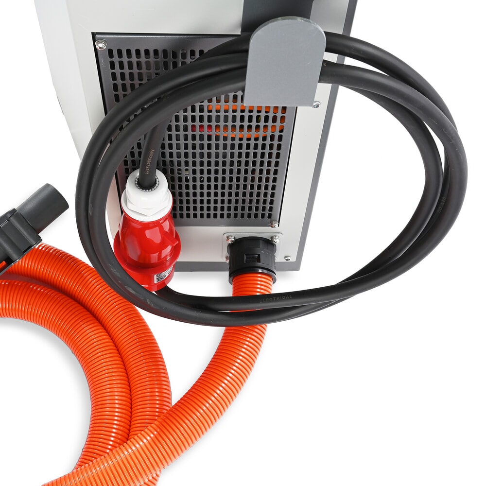 Zdjęcie produktu nr 8: Ładowarka zewnętrzna D400, 80 V, 100 A, CEE czerwona 32A, 4-pinowa – 3P+E do elektrycznego wózka widłowego AntOn by Jungheinrich CBH 2.0