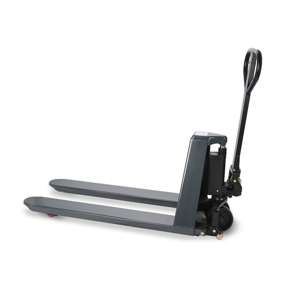 Zdjęcie produktu nr 5: Wózek paletowy z podnośnikiem nożycowym HEMMDAL PTM 1.0 Scissor, udźwig 1000 kg, długość wideł 1150 mm, poliuretan, pojedyncza rolka