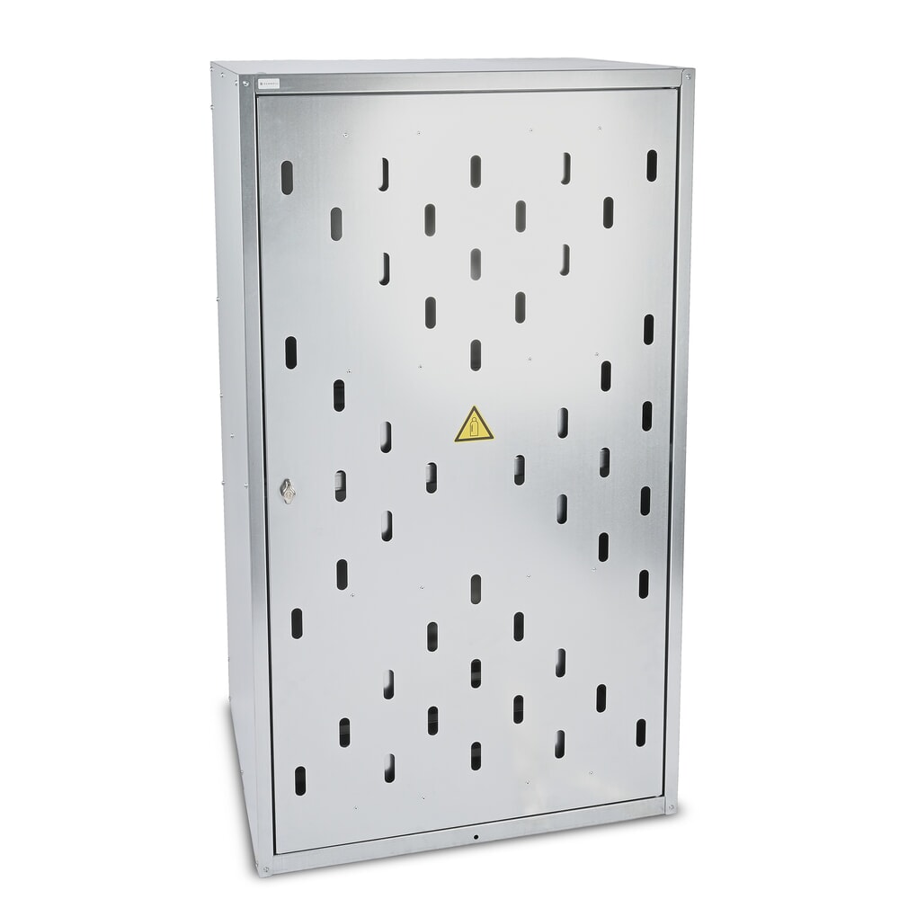 Zdjęcie produktu: HEMMDAL szafa na butle gazowe, wys. x szer. x gł. 1500 x 840 x 690 mm, 1-drzwiowa