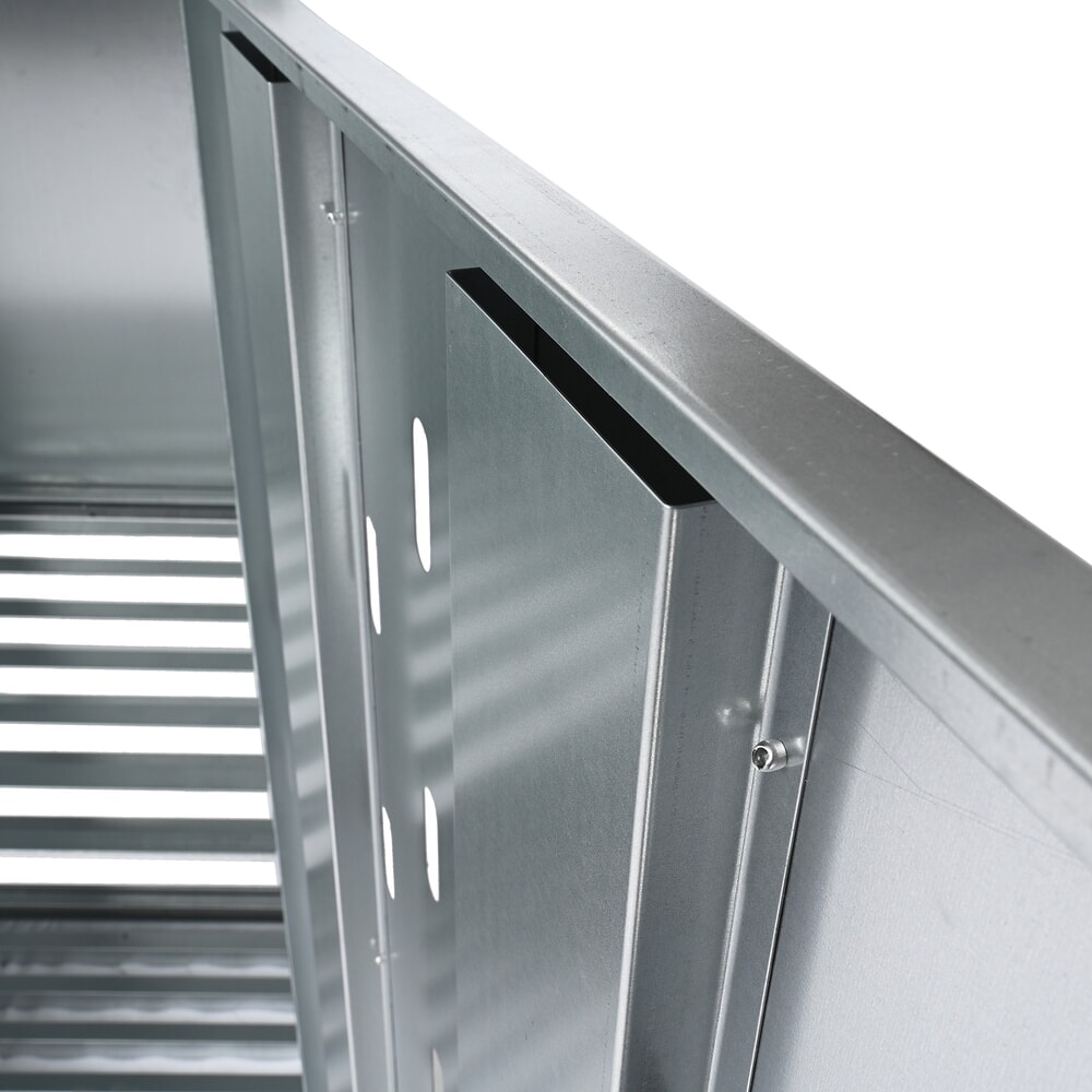 Zdjęcie produktu nr 8: HEMMDAL szafa na butle gazowe, wys. x szer. x gł. 1500 x 840 x 690 mm, 1-drzwiowa