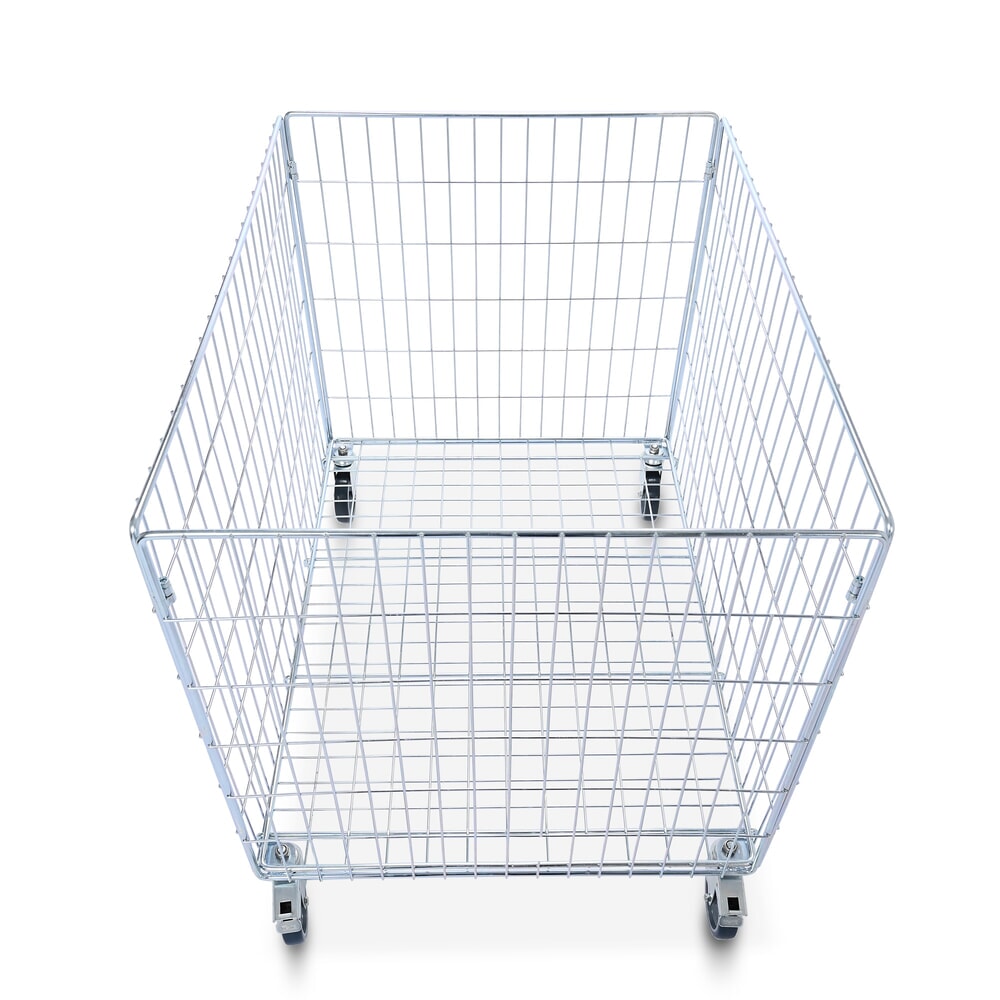 Zdjęcie produktu nr 3: Pojemnik na kółkach HEMMDAL z czterema rolkami skrętnymi, wys. × szer. × gł.: 735 × 630 × 830 mm, udźwig 60 kg