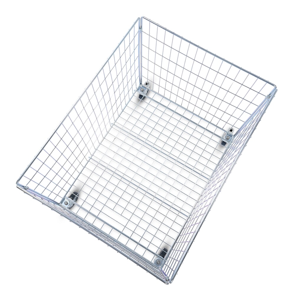 Zdjęcie produktu nr 5: Pojemnik na kółkach HEMMDAL z czterema rolkami skrętnymi, wys. × szer. × gł.: 735 × 630 × 830 mm, udźwig 60 kg
