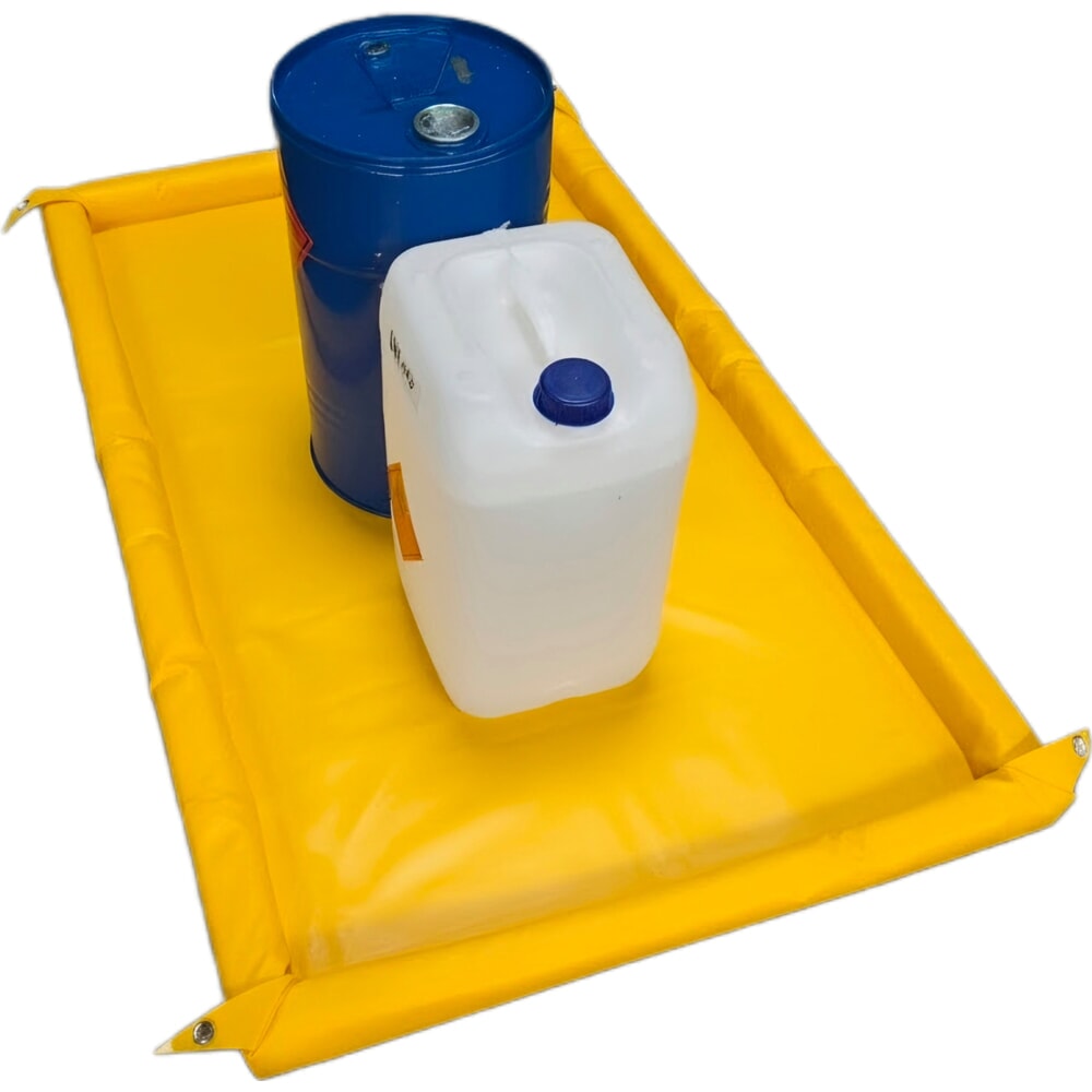 Zdjęcie produktu nr 1: Składana wanna wychwytowa Steinbock® Light z PCW, wys. x szer. x gł. 50 x 750 x 1350 mm, pojemność 38 l