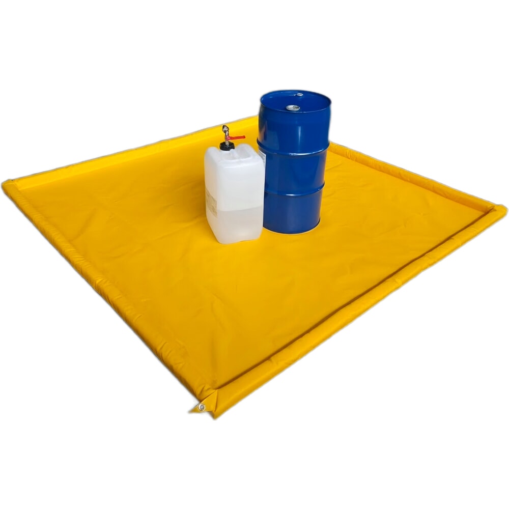 Zdjęcie produktu: Składana wanna wychwytowa Steinbock® Light z PCW, wys. x szer. x gł. 50 x 1950 x 1950 mm, pojemność 167 l