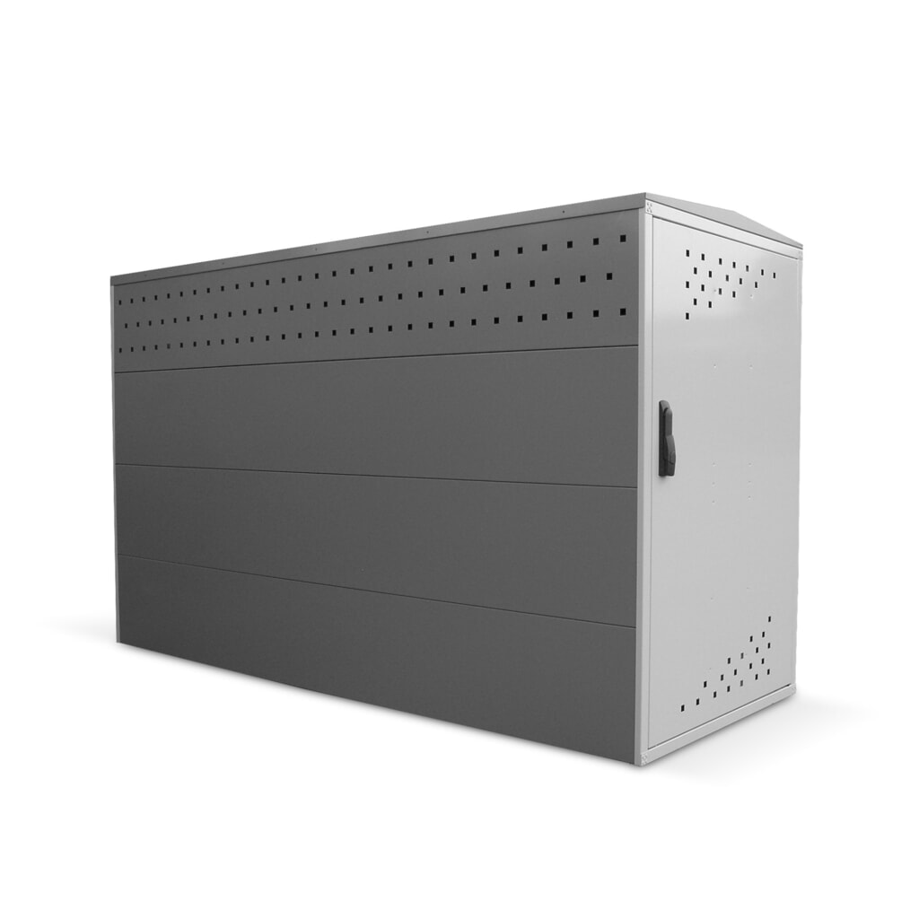 Zdjęcie produktu: Kompletny garaż rowerowy, wys. x szer. x gł. 1250 x 800 x 2050 mm