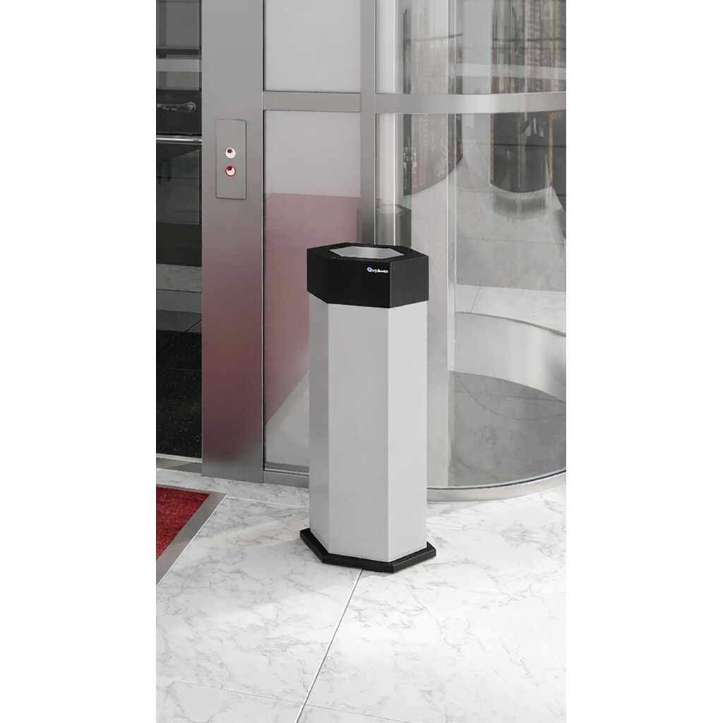 Pojemnik na odpady stumpf®, Sixco 1 smart jasnoszary Zdjęcie produktu nr 4: Pojemnik na odpady stumpf®, Sixco 1 smart jasnoszary