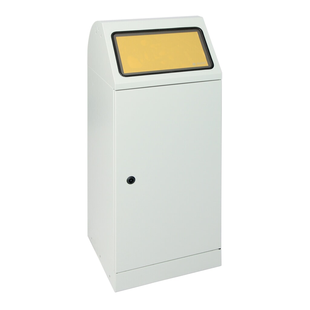 Pojemnik na surowce wtórne stumpf® z drzwiczkami i uchwytem na worki, 70 l Zdjęcie produktu nr 3: Pojemnik na surowce wtórne stumpf® z drzwiczkami i uchwytem na worki, 70 l