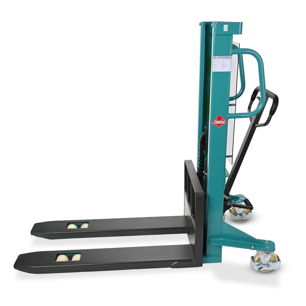 Hydrauliczny wózek widłowy Ameise® PSM 1.0 z masztem pojedynczym, wysokość podnoszenia 1000 mm, udźwig 1000 kg Zdjęcie produktu nr 2: Hydrauliczny wózek widłowy Ameise® PSM 1.0 z masztem pojedynczym, wysokość podnoszenia 1000 mm, udźwig 1000 kg