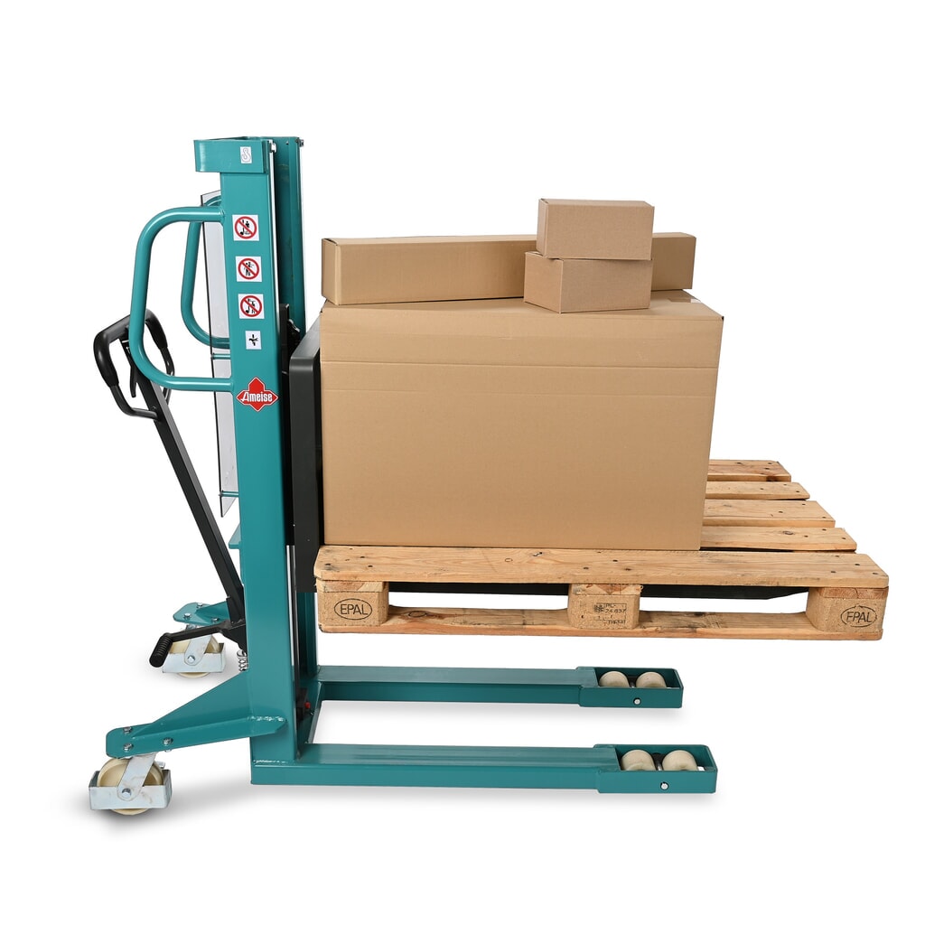 Zdjęcie produktu nr 5: Hydrauliczny wózek widłowy Ameise® PSM 1.0 z masztem pojedynczym, wysokość podnoszenia 1000 mm, udźwig 1000 kg