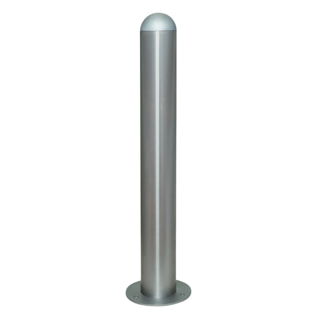 Zdjęcie produktu nr 1: Słupek ochronny do stacji ładowania I, Ø 108 mm, wysokość 800 mm, do kołków, stal szlachetna, bez pierścieni odblaskowych